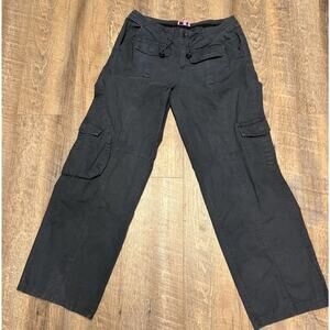 Edikted Zayla Women Basic Cargo Pants Gray Size Med Streetware Grunge